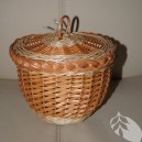 Корзинка с крышкой малая